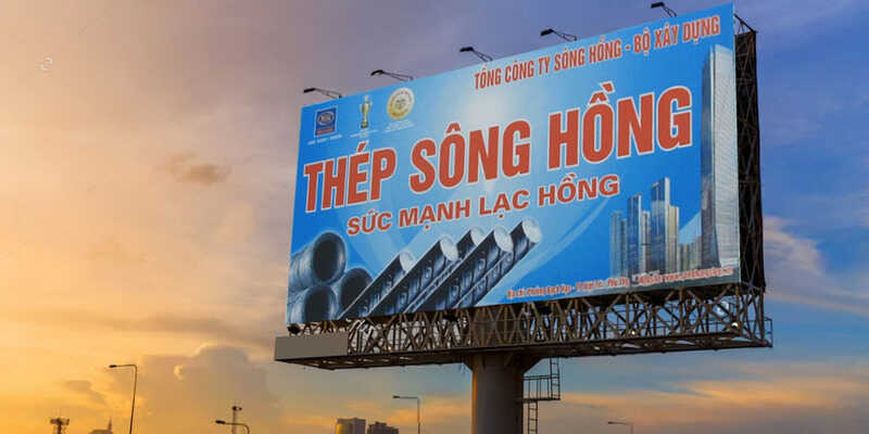 Bạt hiflex có chi phí sản xuất rẻ hơn nhiều các loại biển quảng cáo khác