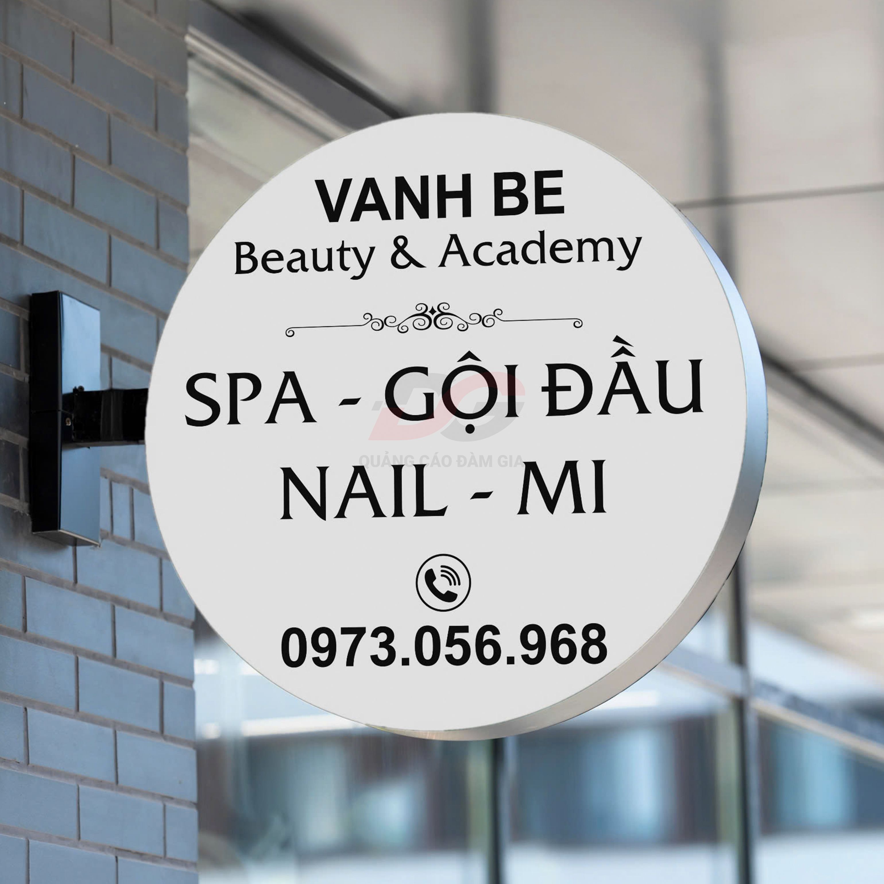 Một biển vẫy hình tròn