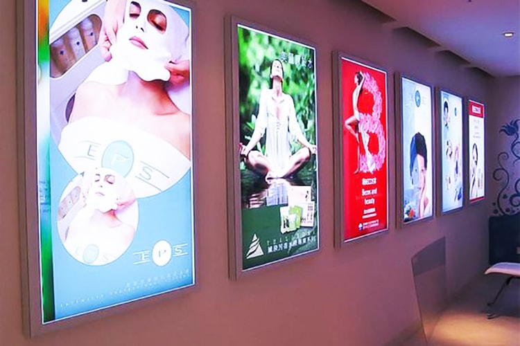 Hộp đèn led siêu mỏng đẹp như tranh